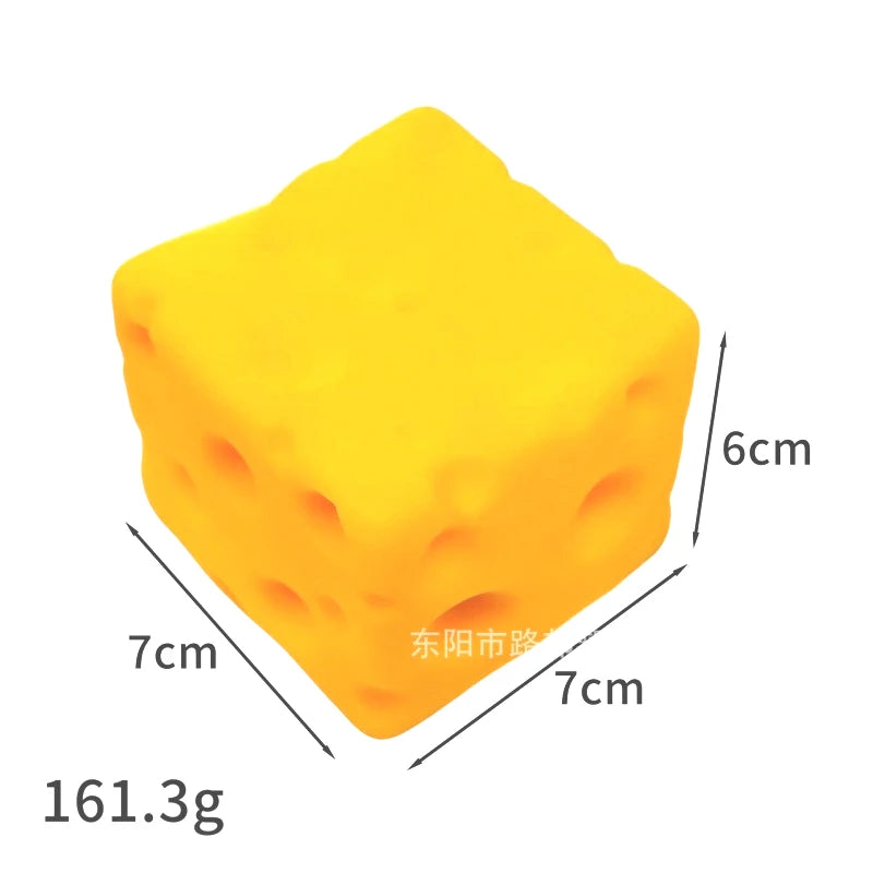 2026 New Squishy Square Cheese Squeeze Toys Slow Rebound Stress Relief Sensory Toy Soft Butter Cheese Party Toy Vue