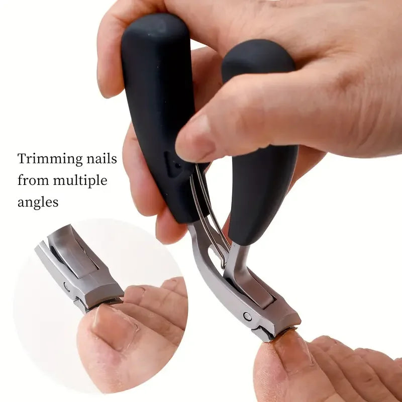 Heavy-Duty Wide Jaw Nail Clipper for Thick Toenails & Fingernails Nail Clipper Vue
