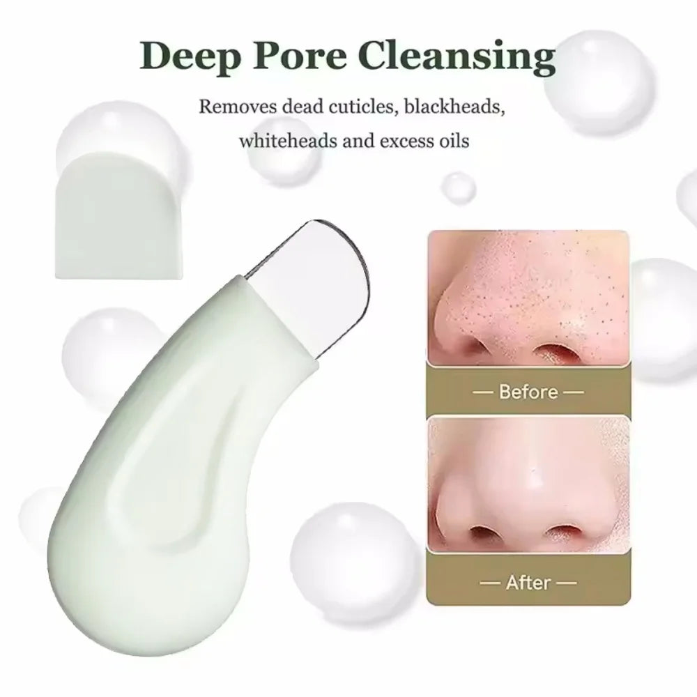 Facial Blackhead Removal Tool Face Scraper for Deep Cleansing Face Spatula Nose Whitehead Remover Skin Care beauty tools Vue