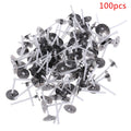 100Pcs Candles Mold Wick Tabs Eco-Friendly Candle Sustainer Making Pure Cotton Vue one size