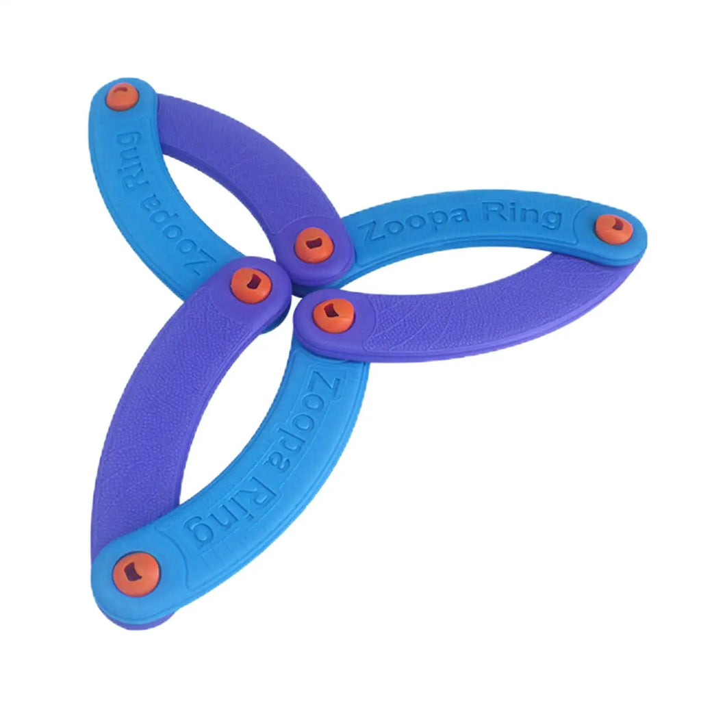 Foldable Returning B oomerang Toy Lightweight Windproof Flying Boomeran g Stable Flight Performance Outdoor Sports Throwing Toy Vue 1pcs Random color