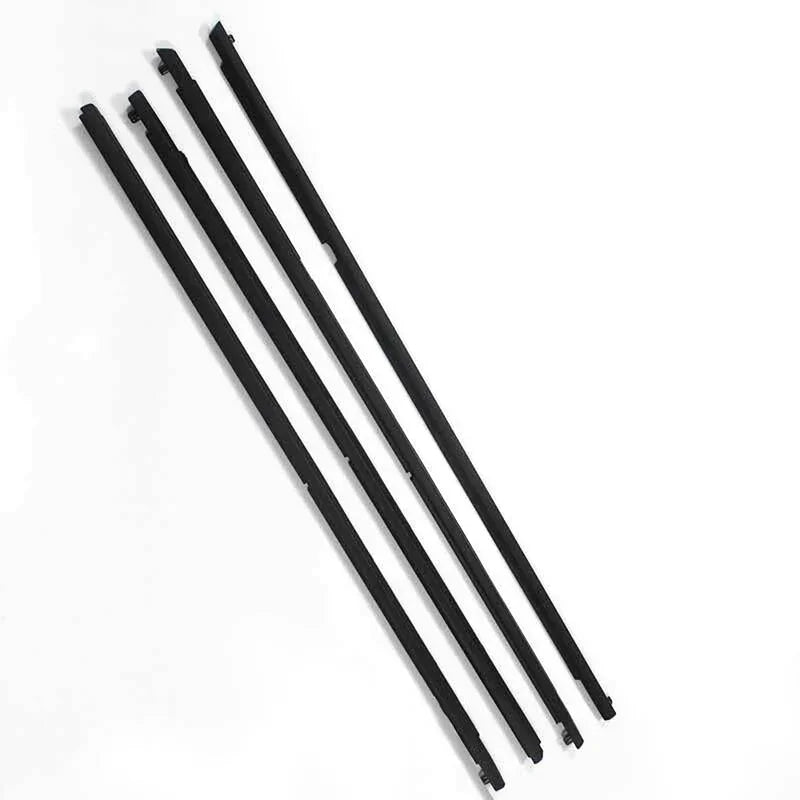 4Pcs Car Weatherstrips Waterproof Window Glass Sealing Strip for Mazda3 BK seires sedan 2004-2009 Vue