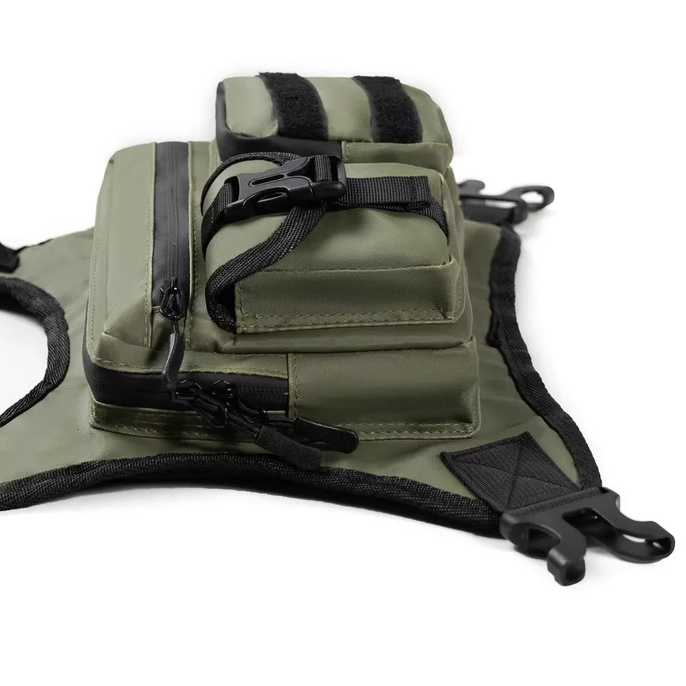 Spot, Hot Sale CS Outdoor Tactical Breast Bag Running Hydrating Sports Breast Bag Men's Breast Bag Vue