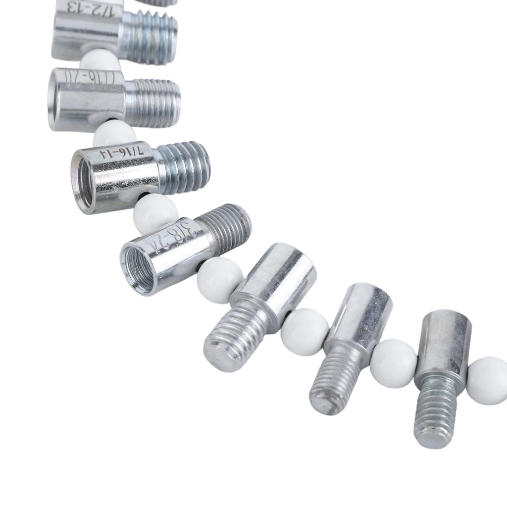 Nut & Bolt Thread Checker – 26 Metric & Standard Gauges Thread Gauge Tool Vue