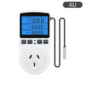 EU/US/UK/AU/FR 3680W Thermostat Temperature Controller LCD Backlit Digital Thermostat Heating Cooling Control Mode Plug in Timer Vue AU