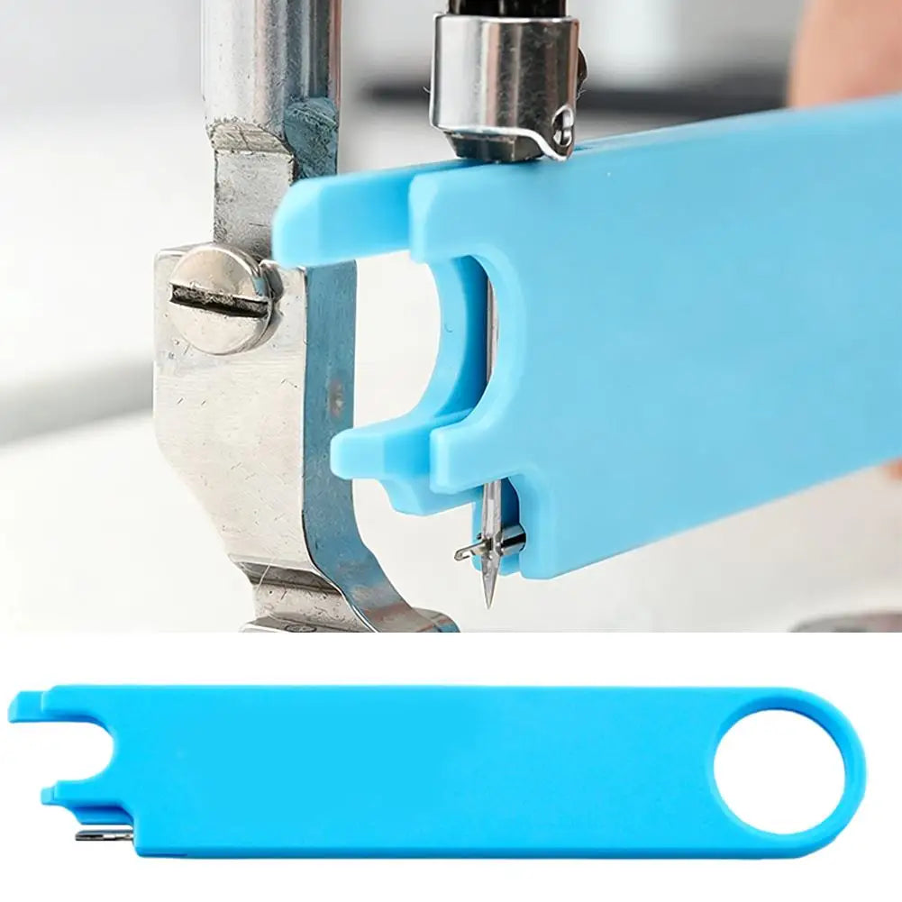 Anti-prick Needle Threader With Measuring Ruler Magnetic Multifunctional Anti-prick Wire Threading Device Vue