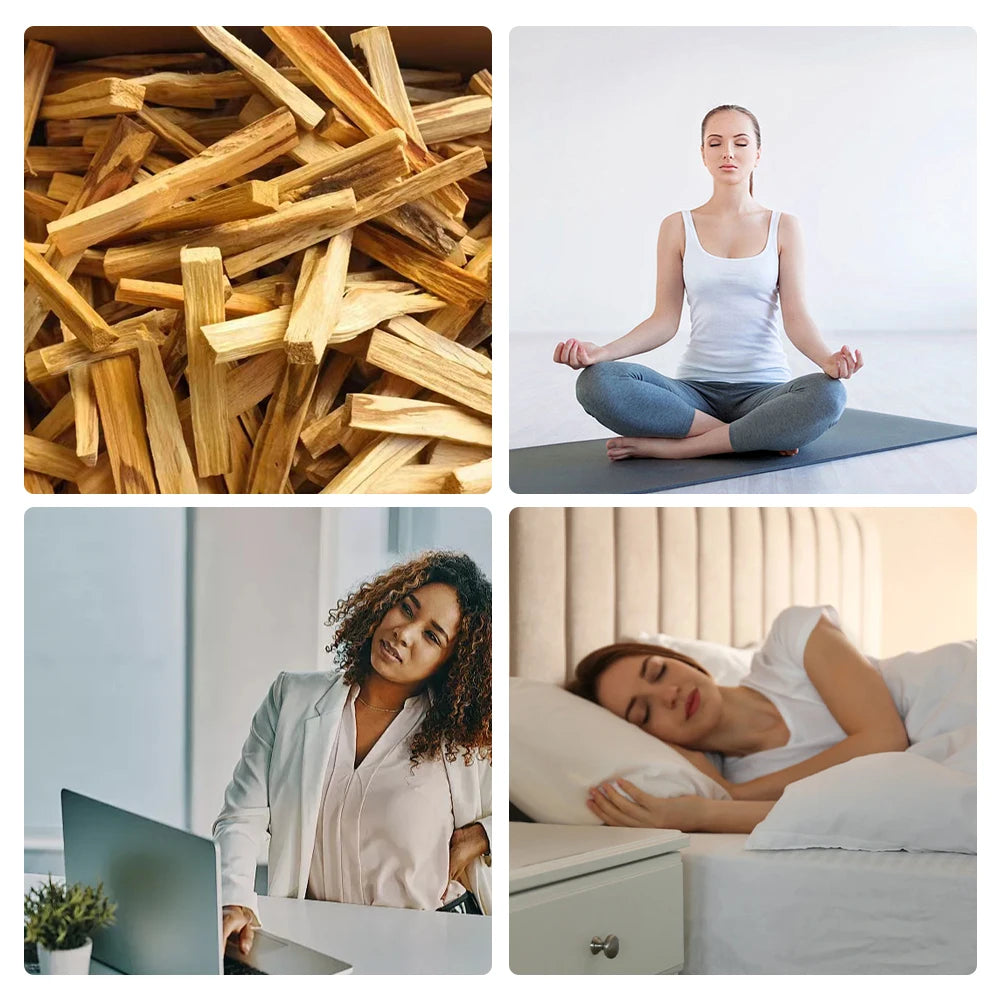 Palo Santo Natural Incense Sticks for Yoga & Aromatherapy Natural Incense Sticks Vue