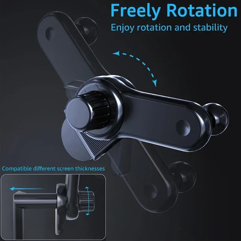 Universal Magnetic Phone Holder for Car Display Screen 360 Degree Rotation Strong Magnet Car Mount for iPhone 15 MagSafe Xiaomi Vue