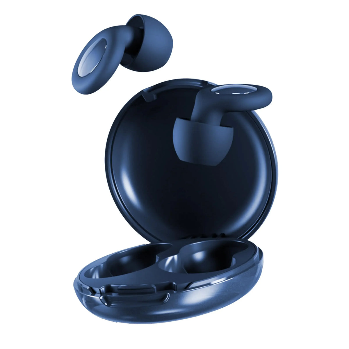 Silicone Ear Plugs Sleeping 25dB Noise Cancelling Hearing Protection Vue Blue