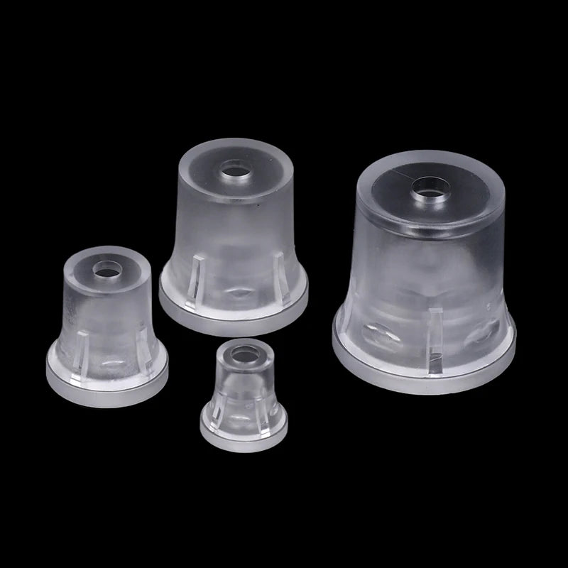 2Pcs PC Translucent Advertising Nail Glass Nail Bracket Invisible Plastic Screw Frosted Screw For Glass Nail Advertising Vue