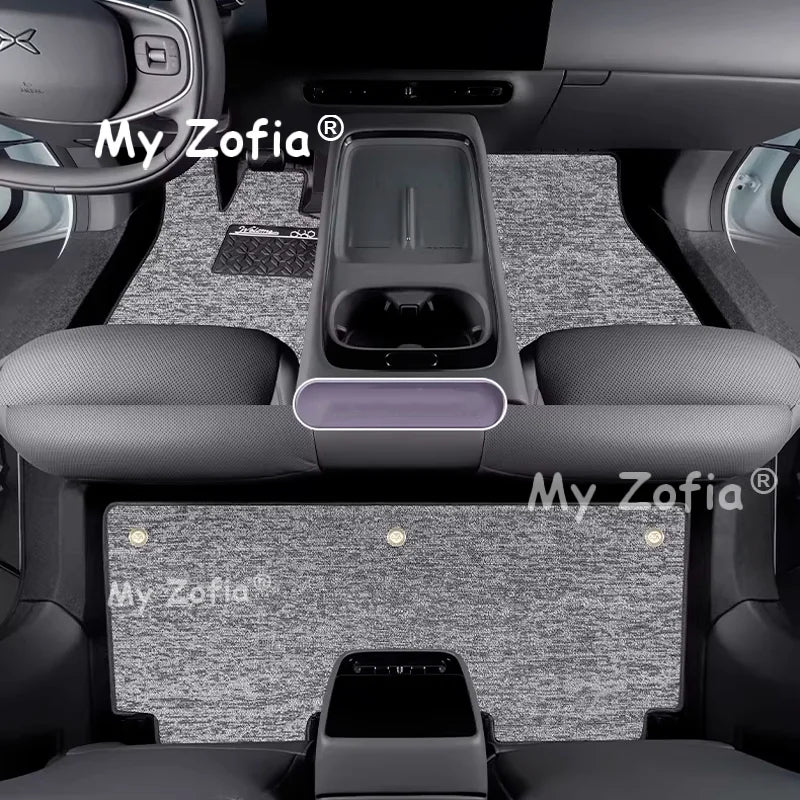 For Xpeng P7+ 2026 2027 Car TPE Floor Mats All Weather Waterproof Anti-Slip Liner Mat Foot Pads Carpet Accessories Vue