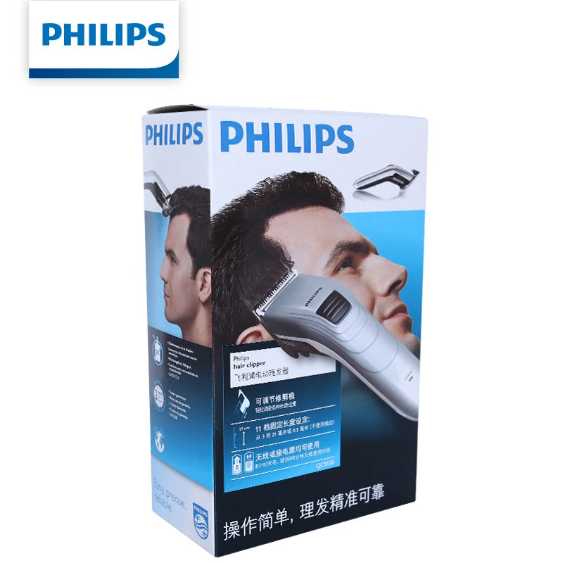 Philips Hair Trimmers QC5130 Household Electric Hair Clipper Pop-up cutter 11 Gears Adjustable Rechargeable Cutting Machine Vue
