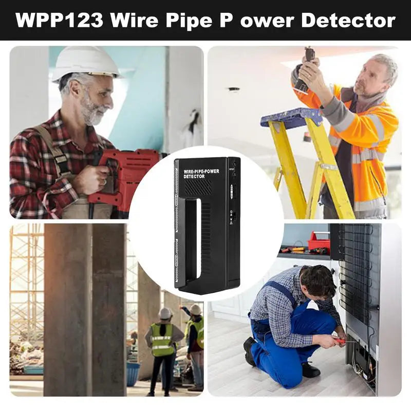 WPP123 5-in-1 Wall Scanner Metal Detector – AC Wire Finder Wall Scanner Detector Vue