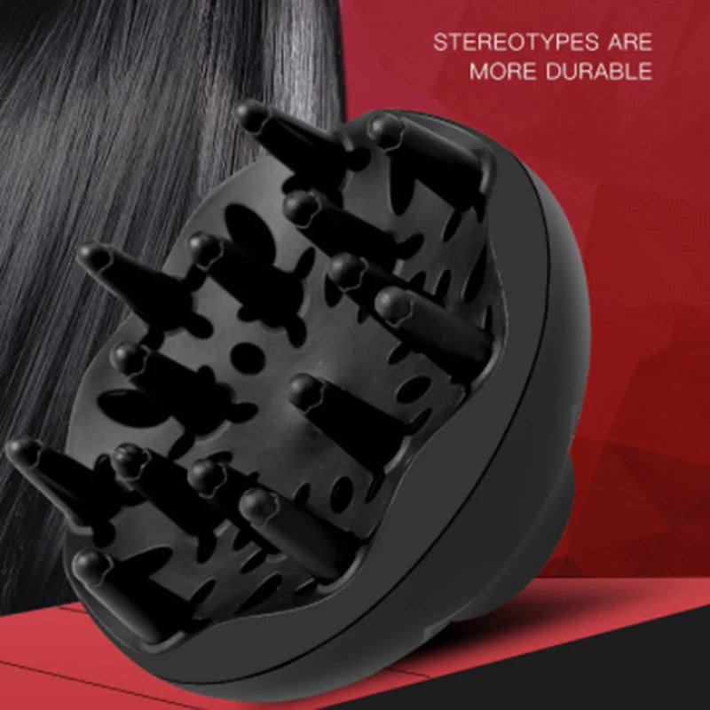 1pc Hair Diffuser Professional Hair Styling Curl Dryer Diffuser Universal Hairdressing Blower Styling Salon Curly Tool Black Vue