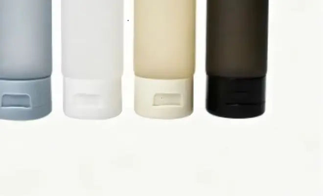 Frasco de Viagem Portátil de 60ml à Prova de Vazamento para Loção, Sabonete Líquido, Shampoo e Gel de Banho - Frasco Vazio Vue