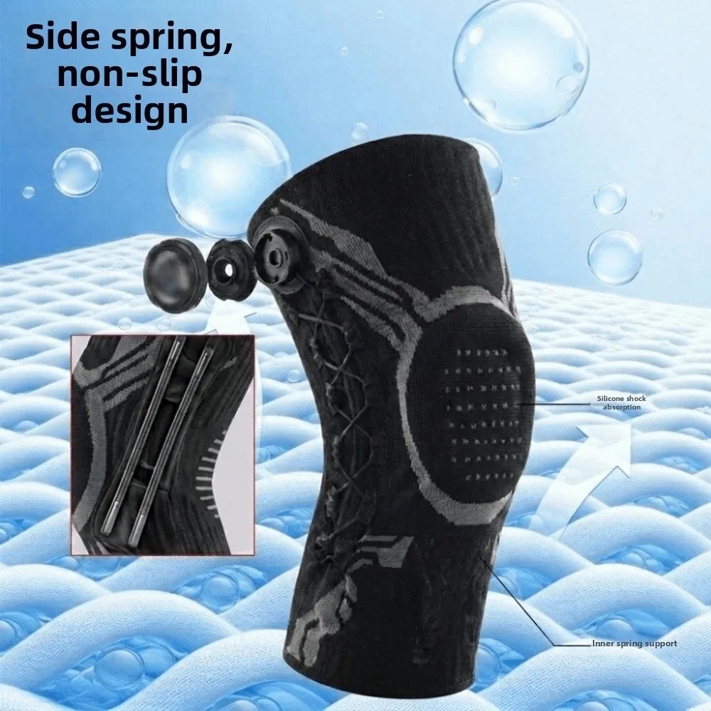 Adjustable Knee Brace Elastic Joint Support With Knob Basketball Running Football Sports Accessories For Meniscus Support Tools Vue