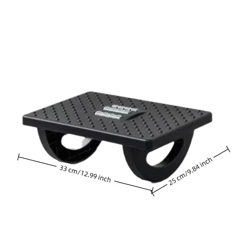 Ergonomic Portability Foot Rest Under Desk Footrest Foot Stool With Massage Rollers Non Slip Support Foot Rest For Home Office Vue