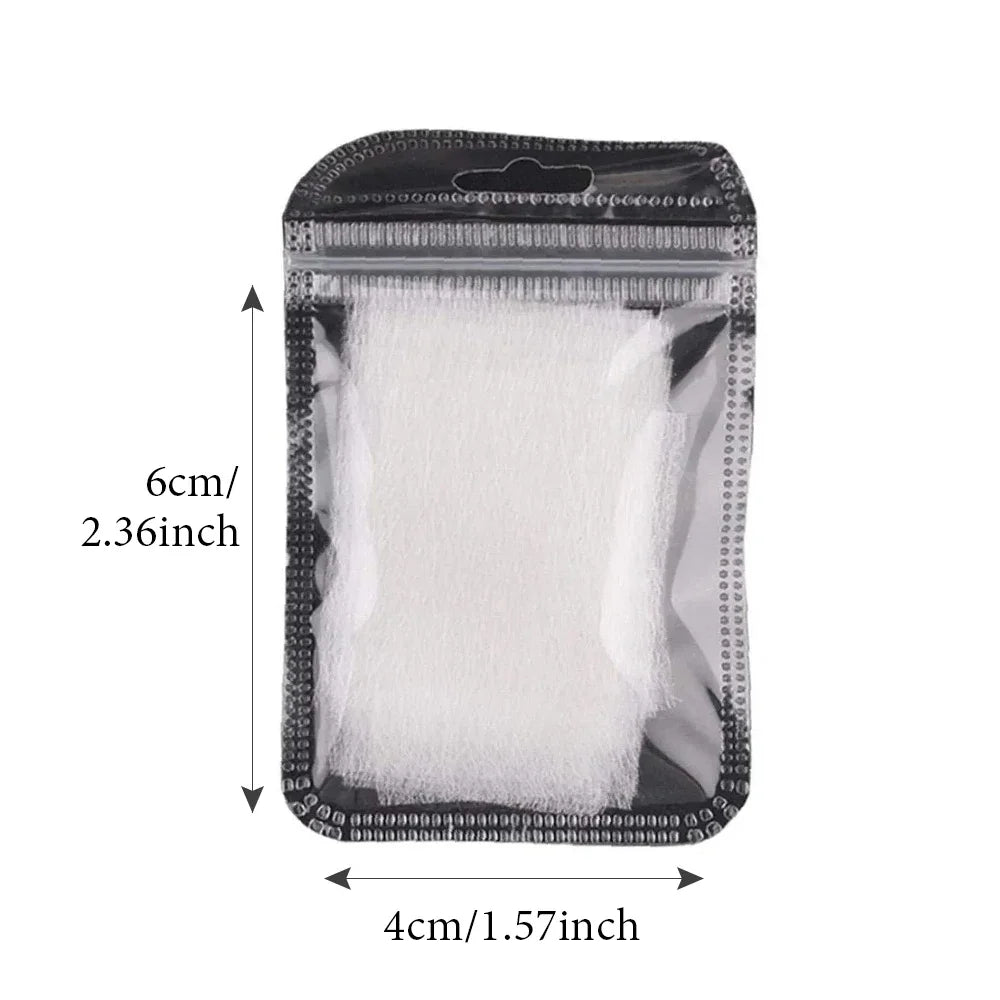 10/20/50Pcs Fiberglass Non-woven Manicure Building Silks Nail Extension Silk Form Wrap UV Gel French Acrylic Tips Nails Art Tool Vue