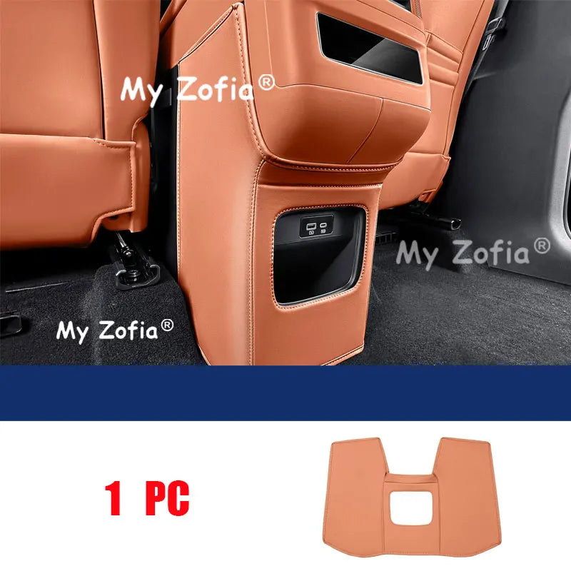 BYD Ti7 Leopard Titanium 7 Rear Seat Anti-Kick Pad Air Vent Cover Car Interior Protector Vue