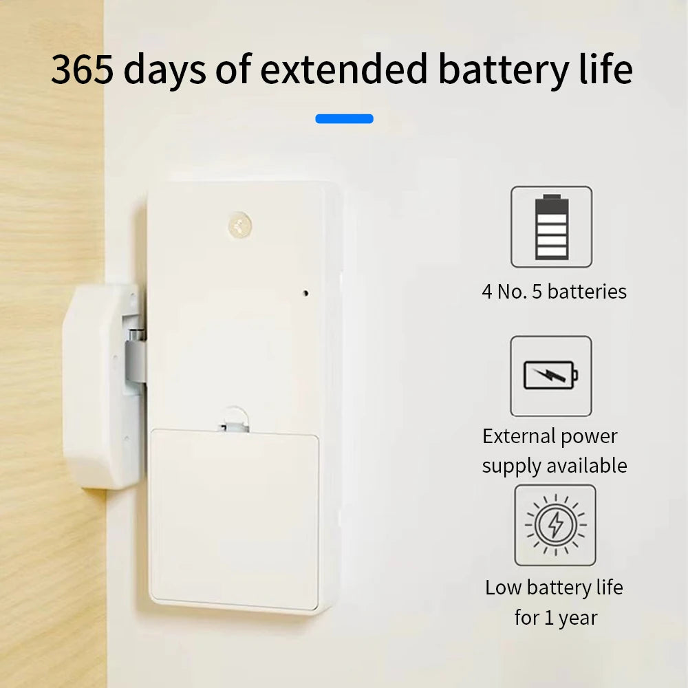 Smart Cabinet Lock APP TTLOCK Control Keypad RFID Card Entry Remote Access for Home Office Drawer Vue