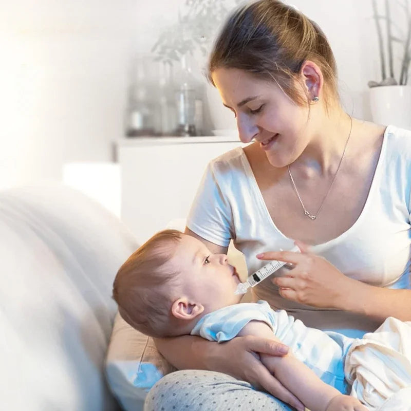 vvocci Nasal Professional for Infants Kids Baby Aspirator with Nose Cleaning Tweezers Set Syringe Nasal Irrigator with Tweezers Vue