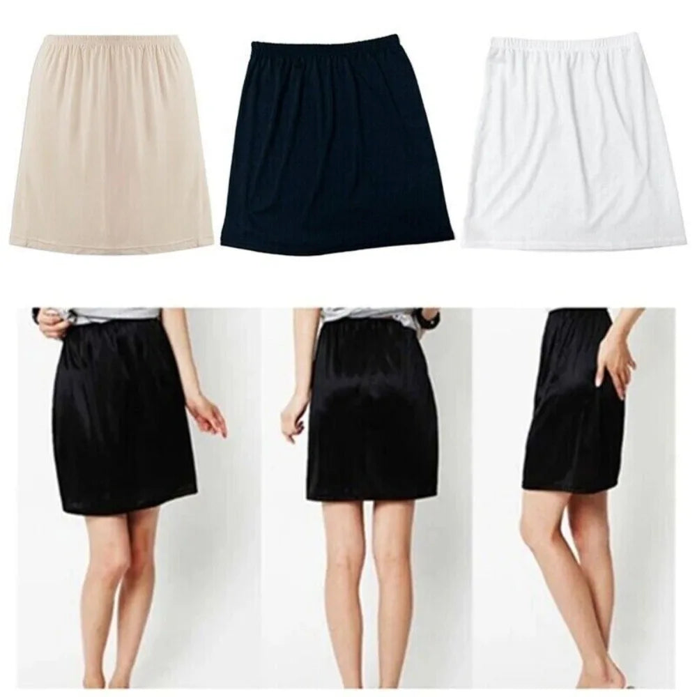Lightweight Lace Inner Layer Slip Skirt Soft Loose Fit Women Vue