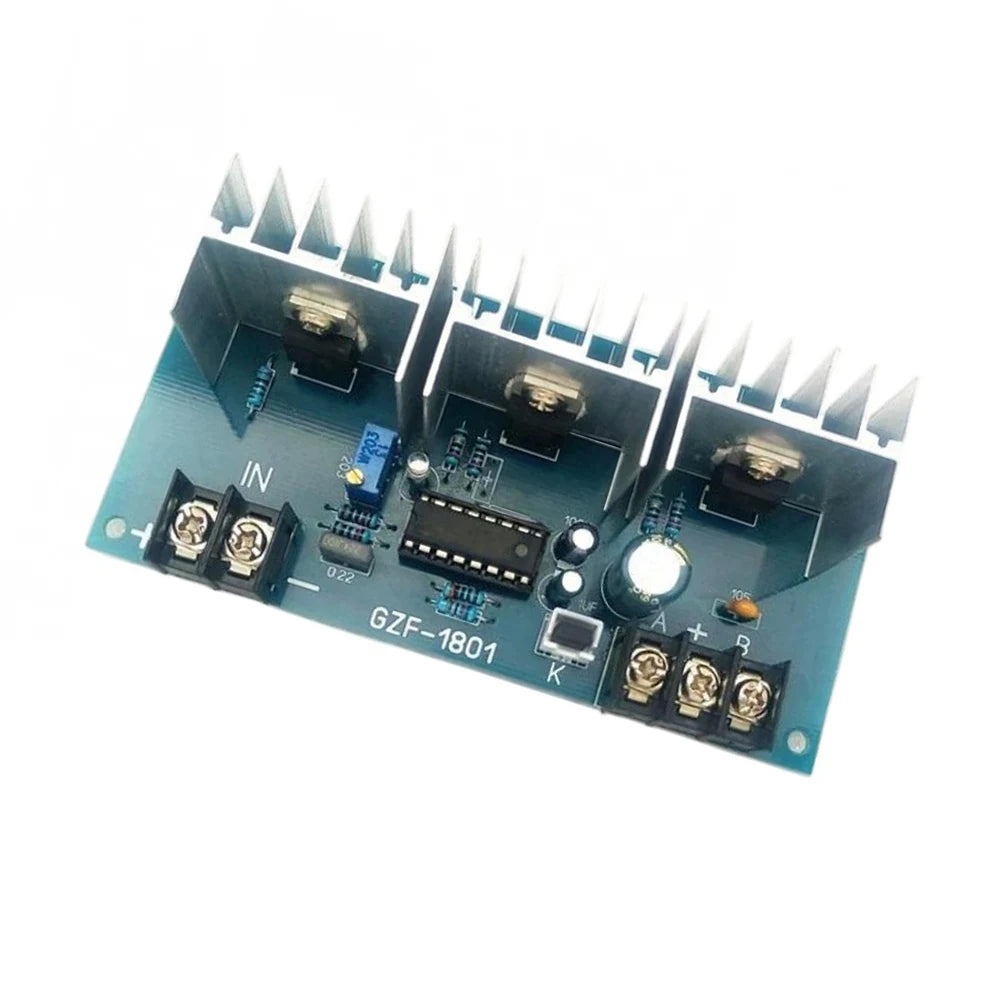 DC12 Boost Inverter Driver Board Adjustable 45-60Hz Frequency Square Wave Converter Max 300W Inverter Boost Driver Module Vue