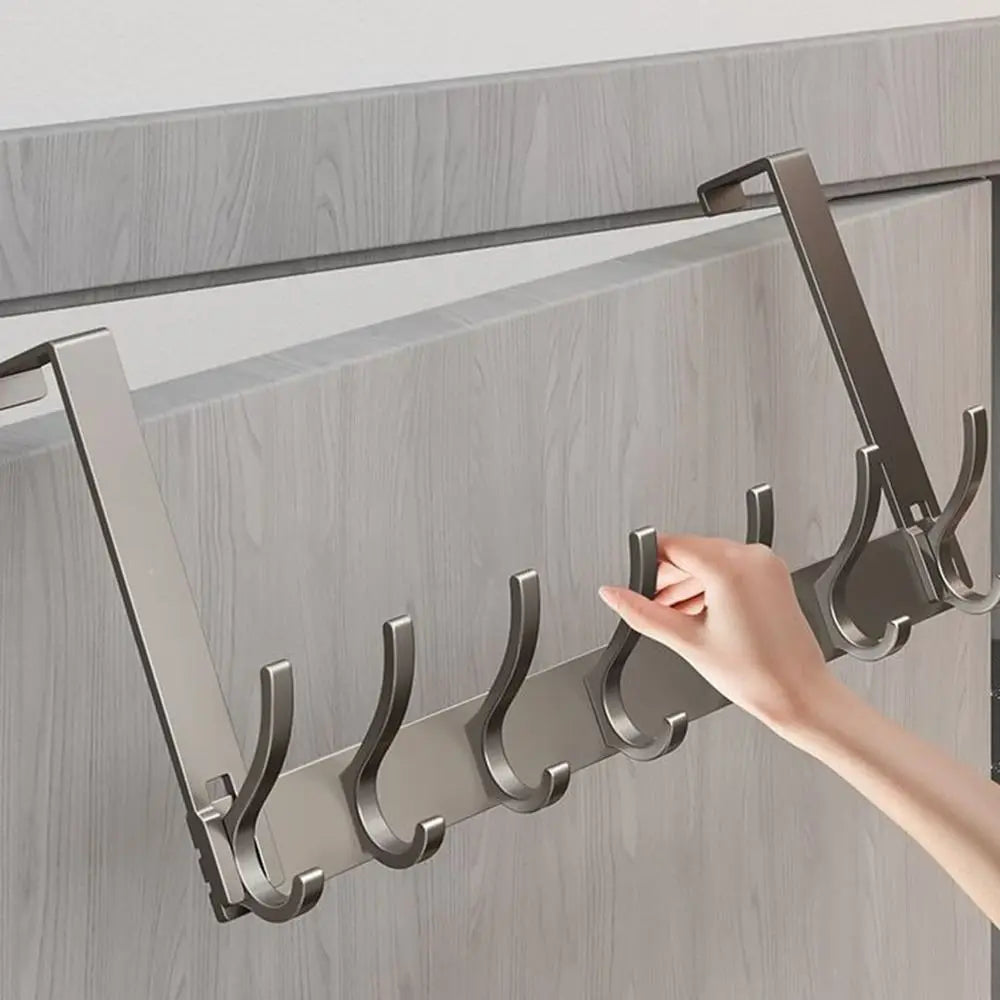 Door Behind Hook Storage Wall Hanging Clothes Hanger Coat Punch-free