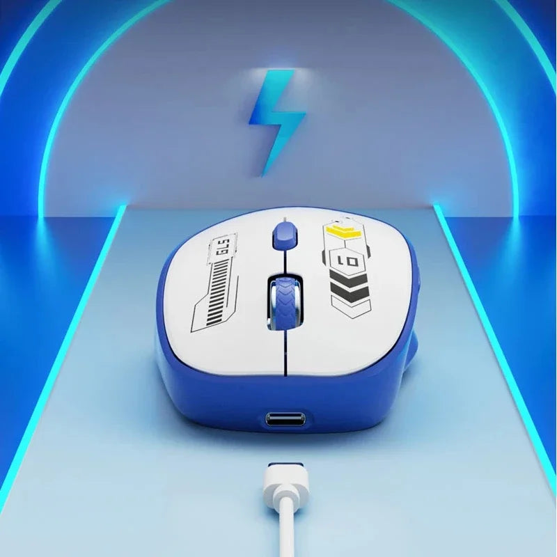 Lenovo 2.4G Wireless Bluetooth Mouse Dual Mode Rechargeable Ergonomic Office Gaming Portable Mice For iPad PC Laptop Mouse Vue