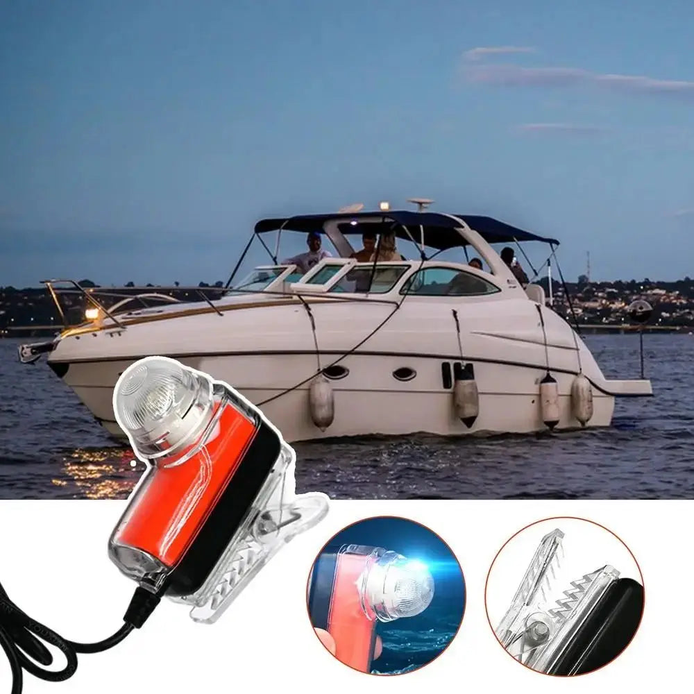 Lithium Life Vest Light Life-saving Emergency Life Jacket Light Long Range Rescue Overboard Survival Vue
