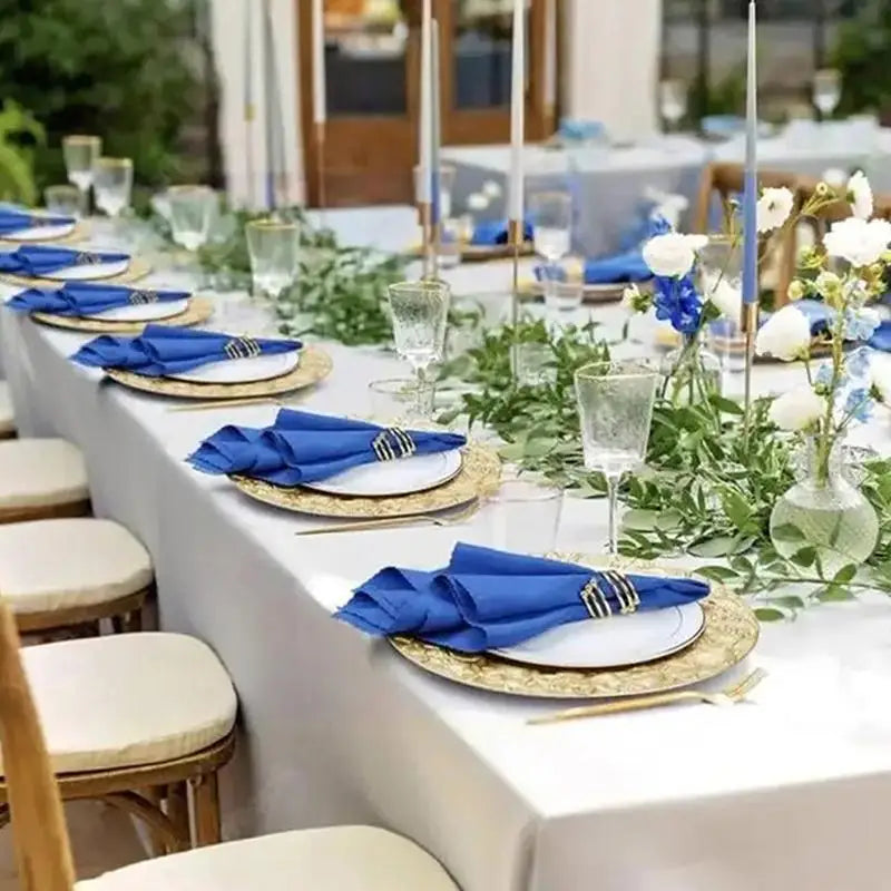 Reusable Gold Charger Plate Plastic Tableware for Party Banquet Event Wedding Home Table Setting Stylish Look Vue