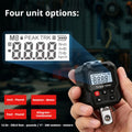 Digital Torque Meter 17-340Nm Electronic Torque Tester Adapter 4 Units Switch LED Buzzer Alarm for Auto Motorcycle Repair Tool Vue Default Title
