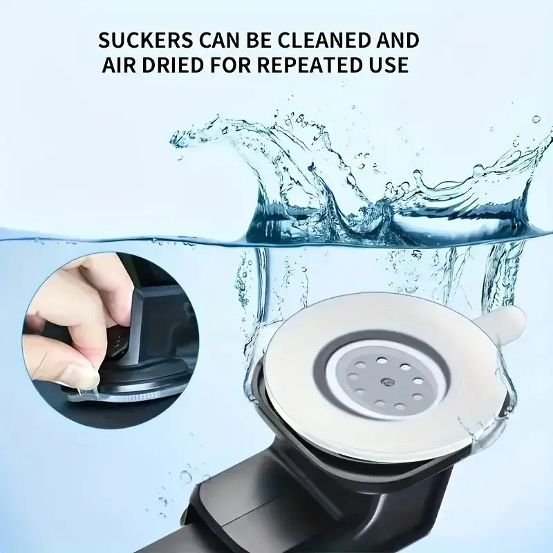 Car Phone Holder Sucker Mount Stand Suction Cup Cellphone Support in Car For iPhone15 Xiaomi Huawei Samsung Mobilephone Bracket Vue