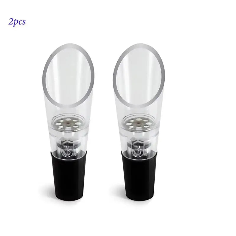 1 2 5 10 12pcsWine Aerator Pourer Decanter Liquor Bottles Stopper Vue 2pcs