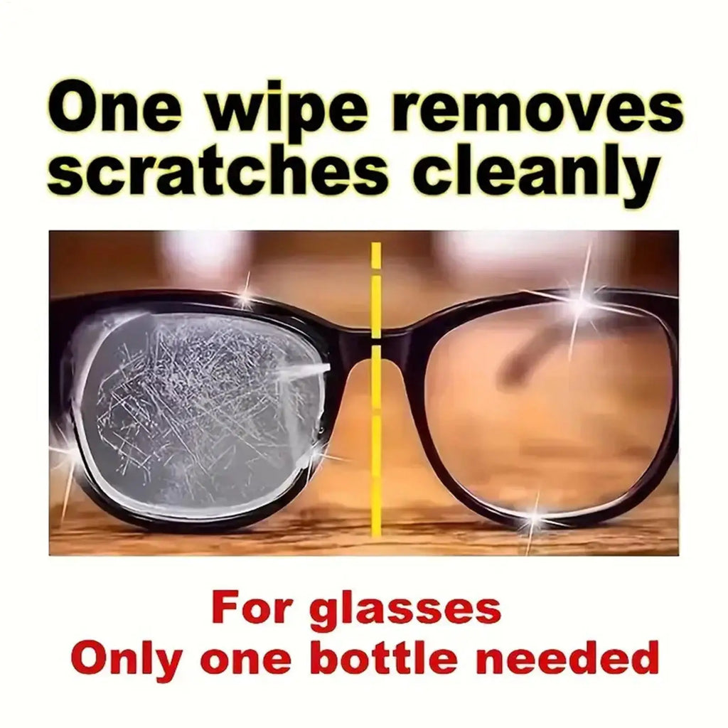 30g Glasses Scratch Remover Anti Fog Sunglasses Cleaner Glasses Polishing Scratch Remover for Camera Car Mirror Windshield Stove Vue