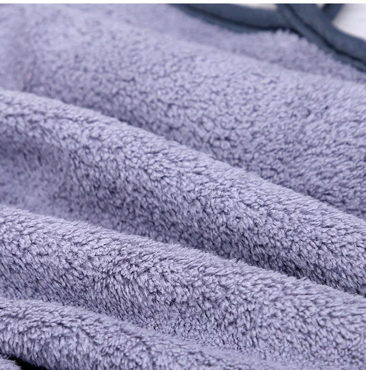 CALIYI 3PCS 60cm*30cm Coral Velvet Face Towels for Bathing Makeup Removal And Facial Care Soft Highly Absorbent Facial Tools Vue