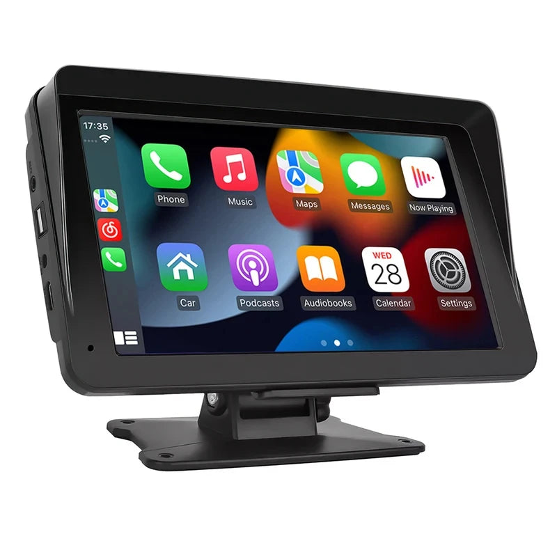 7" Wireless CarPlay & Android Auto Double Din Car Stereo Car Head Unit Vue