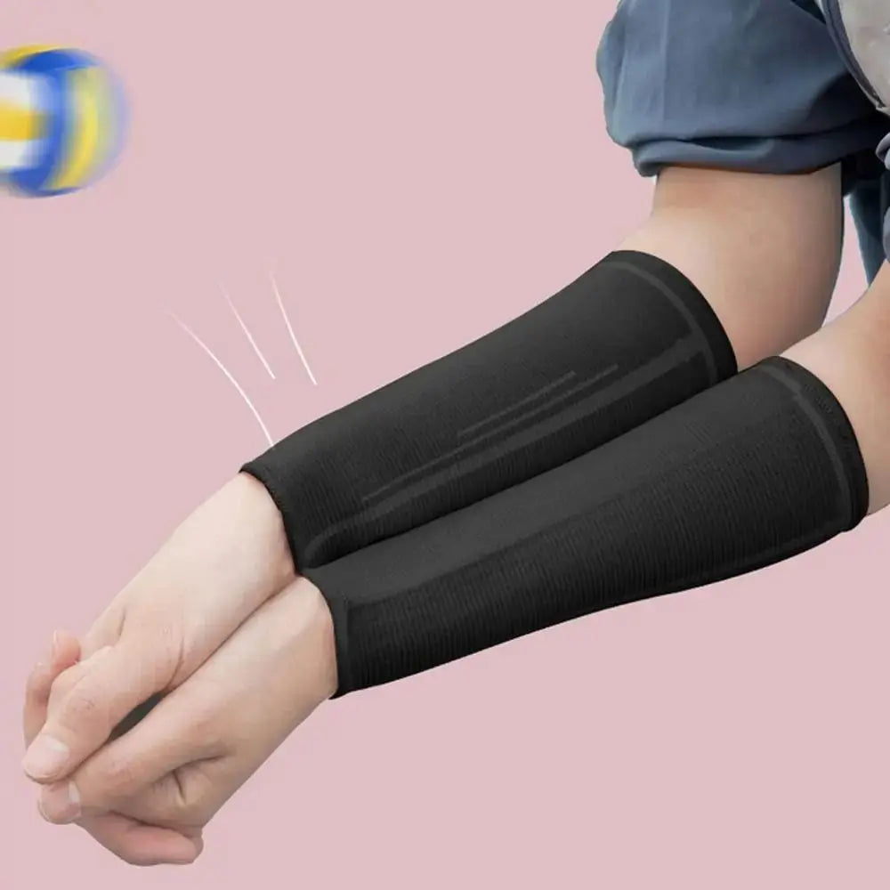 UV Protection Volleyball Arm Sleeves Breathable Wrist Support Warmers