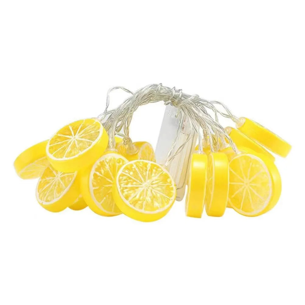 3M 20 Led Lemon String Lights Indoor Atmosphere Birthday Decoration Girl Room Battery Lights Outdoor Waterproof Outdoor 033 Vue
