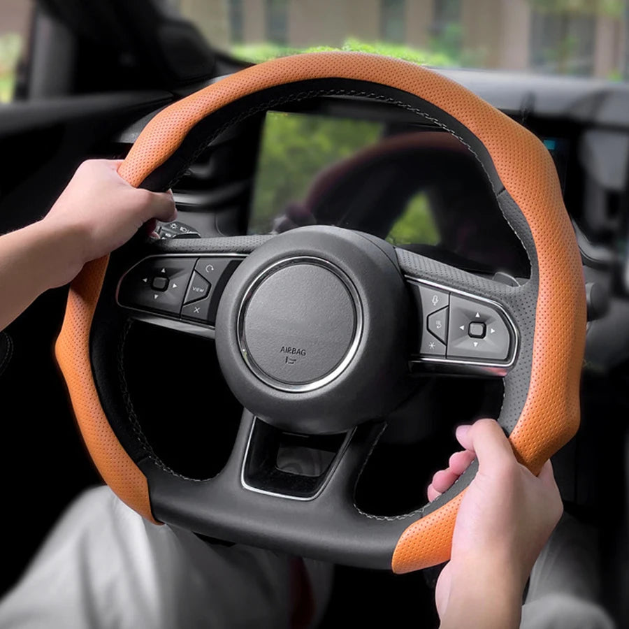 NAPPA Car Steering Wheel Cover Booster Cover Protective For Tesla Model 3 Highland Model Y Juniper Car Accessories Interior Vue