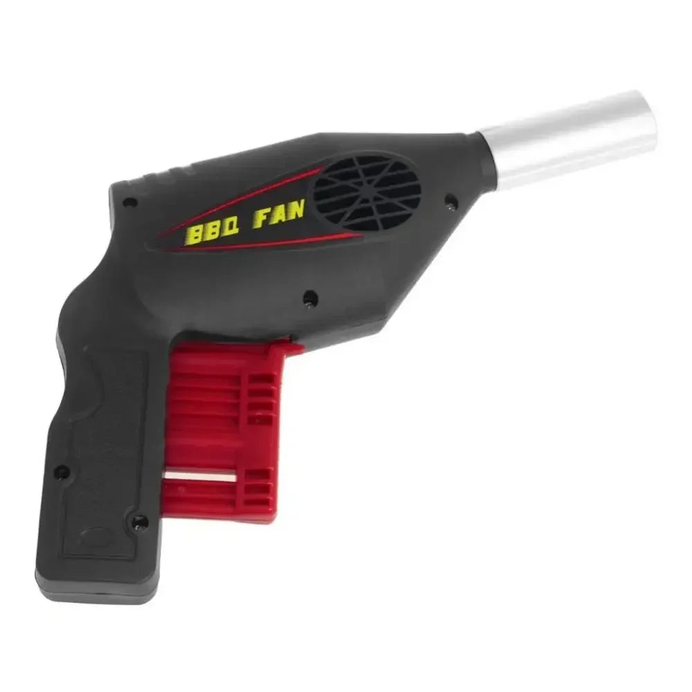 High Quality Manually BBQ Fan Air Blower Barbecue Tools Pressing Fire Bellows Ptable Gun Drop Ship Vue