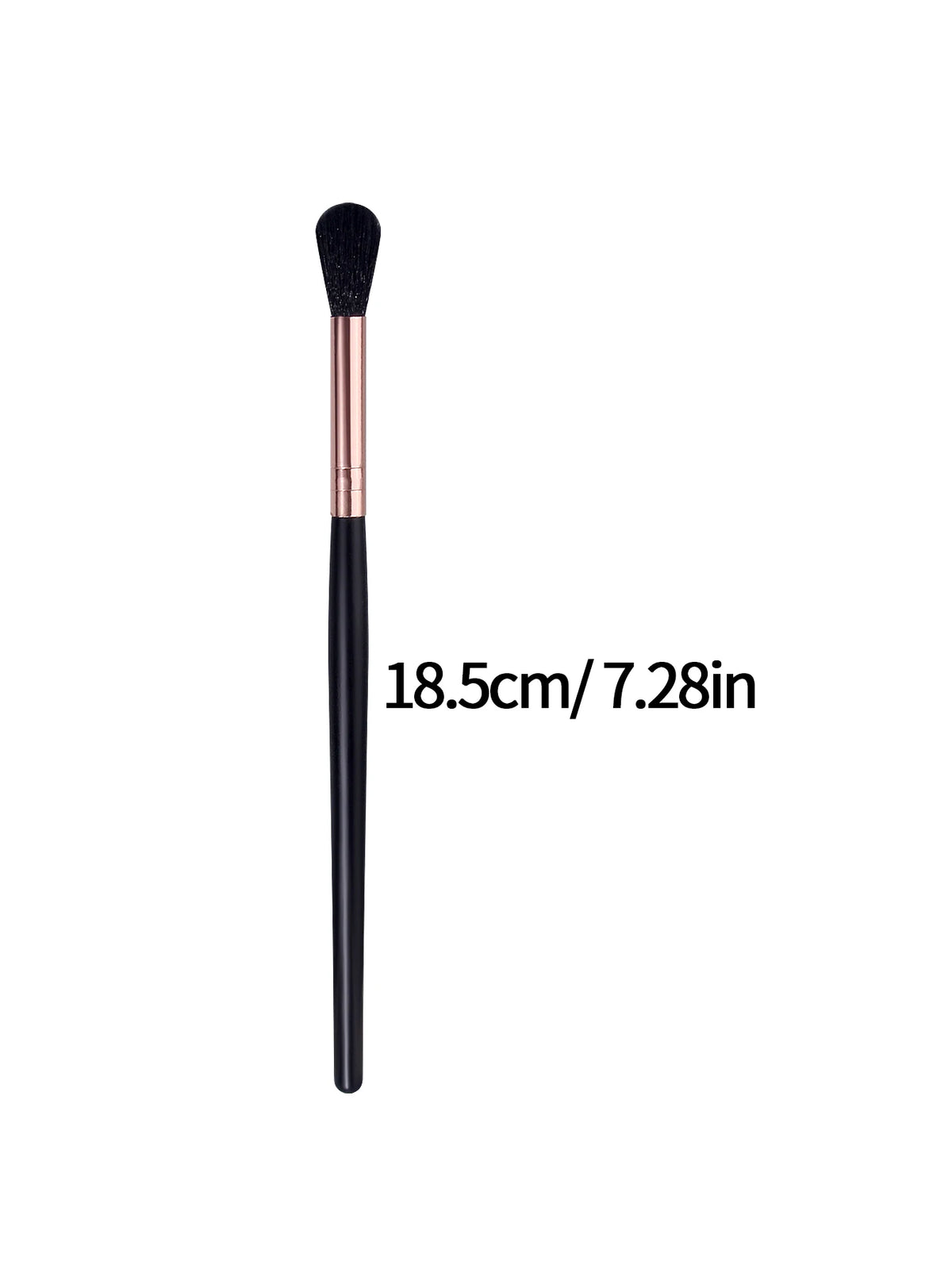 Hot Sale Multipurpose Highlighter Makeup Brush,1PCS Black & Rose Gold Synthetic Brush for Highlighter, Eyeshadow & Powder Applic Vue