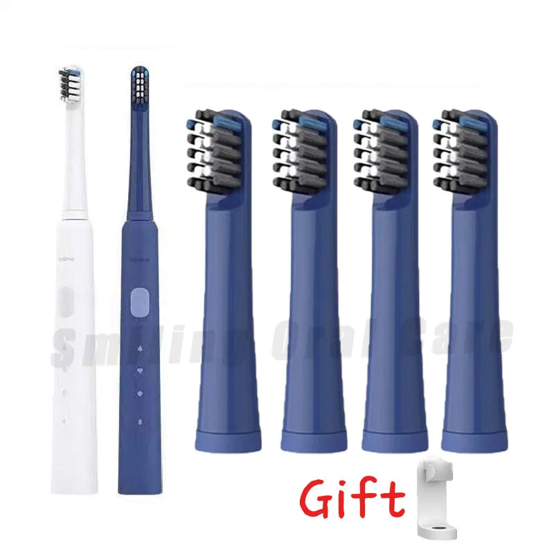 4/8PCS Replace Heads For Realme N1 Electric Toothbrush Sonic Smart Brush Heads Soft DuPont Bristle realme N1 Replace Nozzles Vue