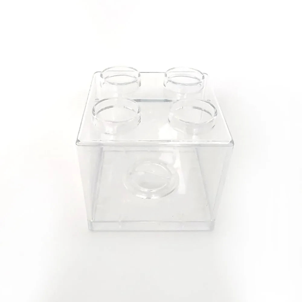 Transparent Funny Change Box Home Decor Piggy Bank Building Block