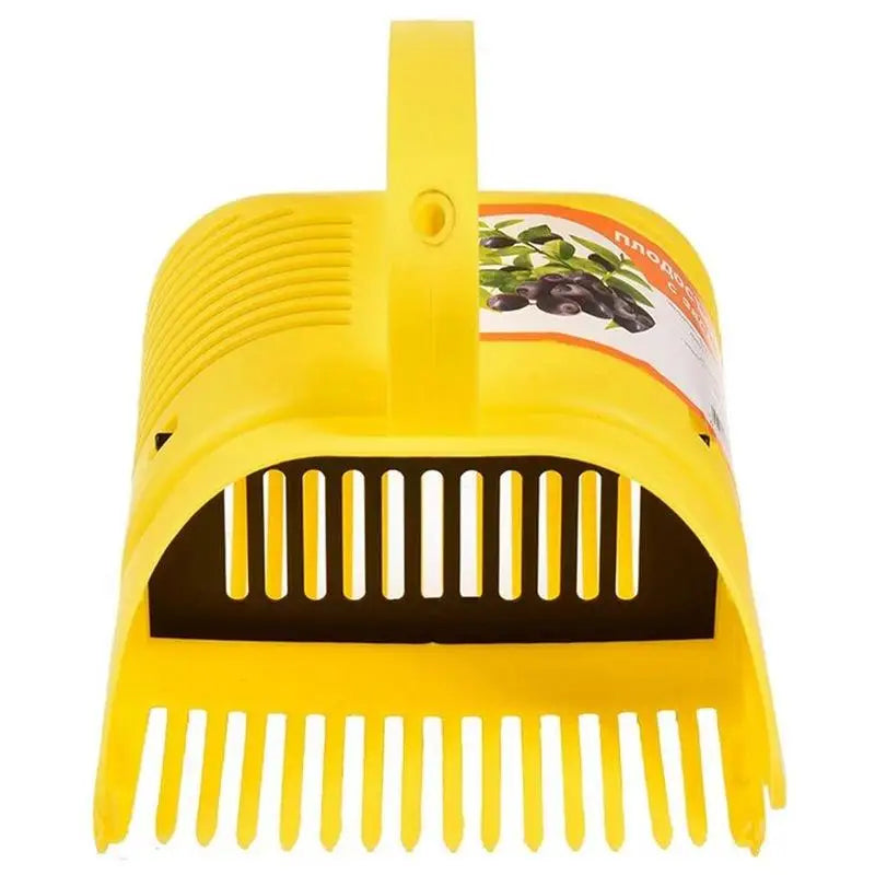 Easy-Grip Blueberry Picker Tool With Comb Teeth Portable Lightweight Handle Large Capacity Fruit Harvest Season Garden Tool Vue A CN