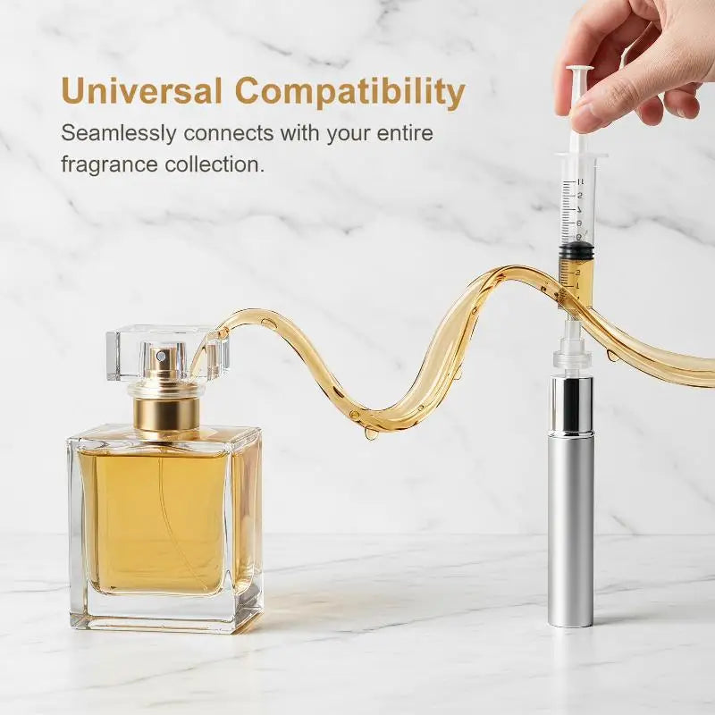 Universal Syringe Perfume Refill Adapter Needle Head Accurate Cosmetic Bottle Liquid Filling Tool Vue