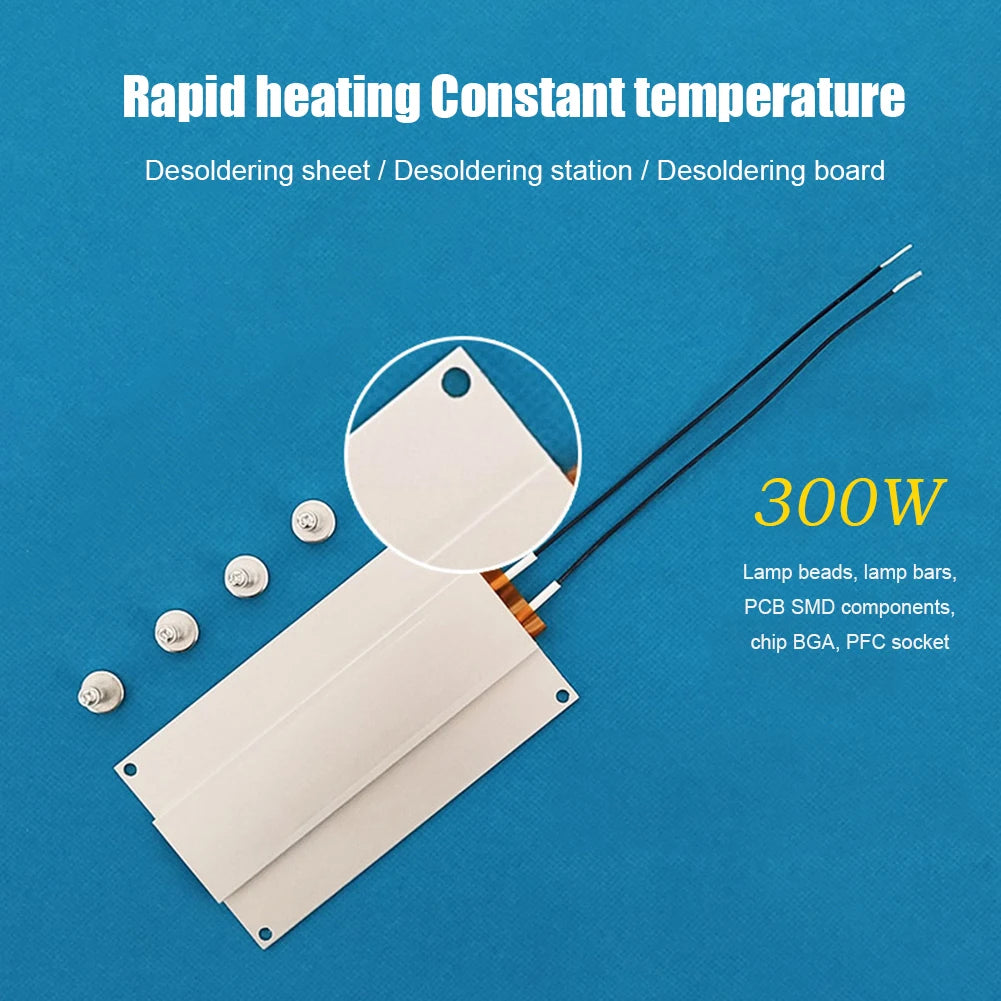 BGA PTC Heating Plate – LED Bead & Chip Desoldering Station Desoldering Heating Plate Vue