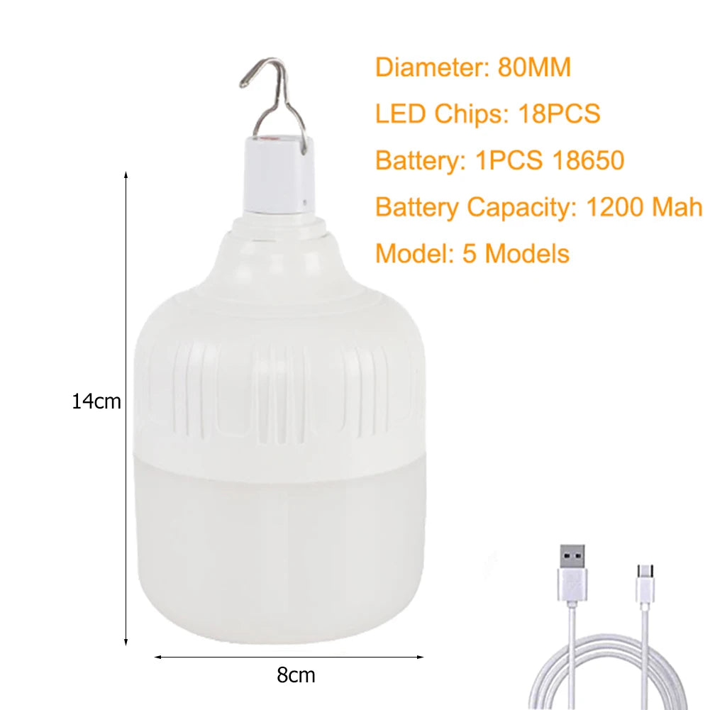 Rechargeable LED Camping Lantern – 5 Modes, Waterproof Rechargeable Camping Lantern Vue