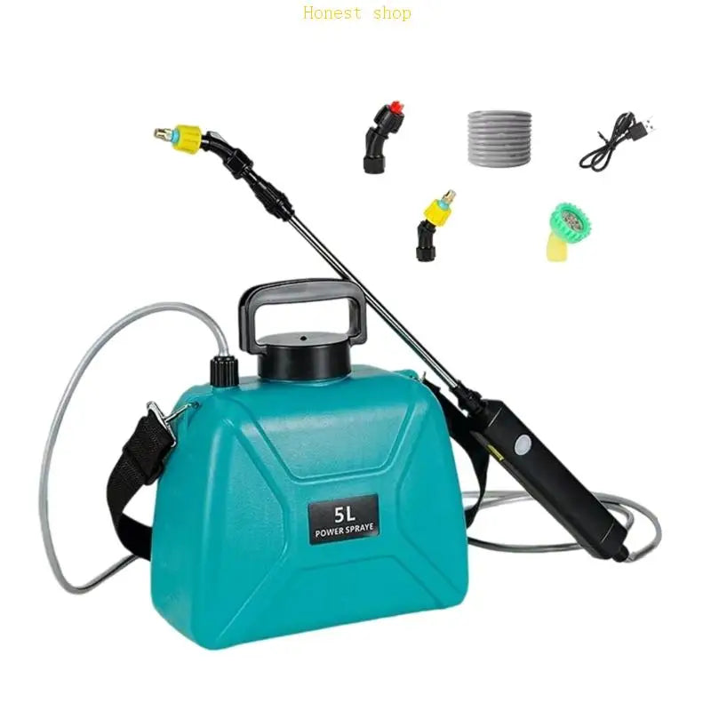 5L Electric Garden Sprayer | Telescoping Rod & Shoulder Strap Electric Garden Sprayer Vue