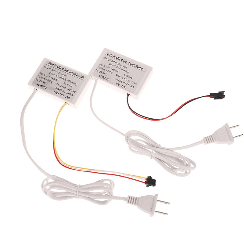 1PCS 12V 1A Bathroom Mirror Switch Touch Sensor For Led Light Mirror Headlight Bathroom Capacitance Sensor Module Vue